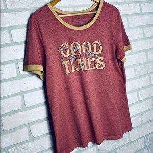 Fifth Sun Good Times Ringer Tee
